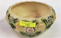 EARLY ROSEVILLE ROZANE FLORAL BOWL