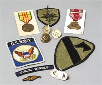 Military Medals and Patches