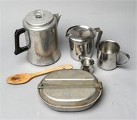 Camping & Misc Metal Cookware Items