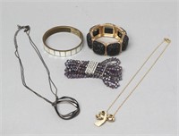 Costume Jewelry Lot- Bracelets Necklaces