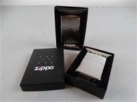 2 Zippo Lighters in Boxes