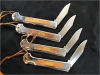 Lot of 4 Pocket Knives From Grandpas Collection