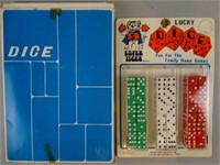 NEW OLD STOCK Vintage Dice in Counter Display