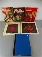 Quilters Lot W 4 Books & 2 Pictorial Calendars Plu