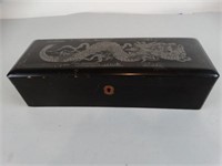 Chinese Lacquered Glove Box
