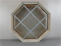 Octagon Shaped Double Pane  Window (new)