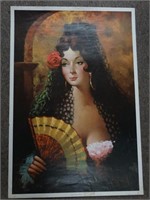 Adamos - Lady of Spain Print