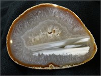 Natural Geode Slice Polished