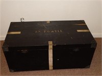 Antique Woodworkers Tool Trunk