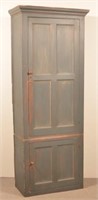 19th Century Softwood Two Door Cupboard.