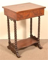 19th Century Mixed Wood Sewing Stand.