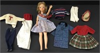 VINTAGE TAMMY DOLL WITH CLOTHES