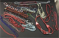 ASSORTED BEAD NECKLACES