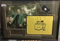 LARGE SIGNED FRAMED COLLAGE MIKE WEIR MASTERS