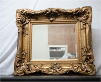 Small Gold Frame Mirror