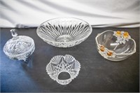 Crystal and Glass pieces