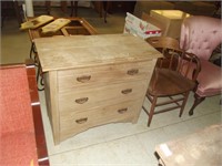 3 Drawer Chest 36" by 17" deep by 32 in tall