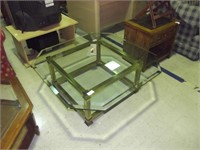 labarge brass coffee table