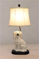 Staffordshire Dog Lamp