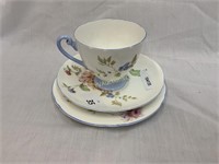 SHELLY CUP, SAUCER & PLATE