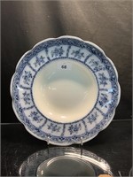 2X WEDGEWOOD "MURIEL" BLUE AND WHITE BOWLS