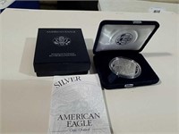 1997 American Eagle 1 oz proof silver bullion coin