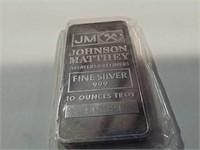 Johnson Matthey Assayers and Refiners 10 oz Troy