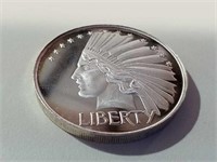 2 oz liberty silver round