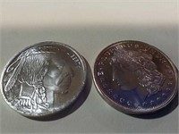 2 silver rounds