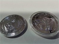 Canadian 2015 $2 coin -3/4 oz silver and 2015