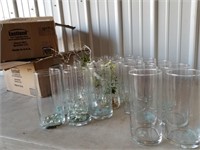 Cylinder Vases Lot