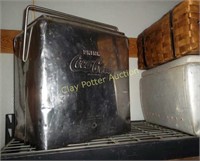 Rare Stainless Coca-Cola Cooler