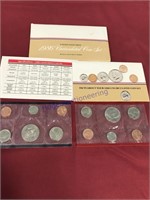 1986  US mint set, 10 coins
