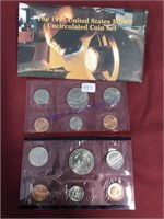 1995  US mint set, 10 coins