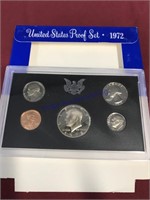 1972 US Proof set, 5 coins