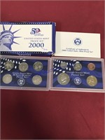 2000 US Proof set, 10 coins