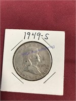 1949-S  Franklin Half Dollar