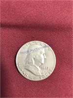 1952  Franklin Half Dollar