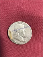 1953-D  Franklin Half Dollar