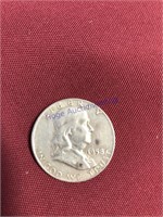 1958-D  Franklin Half Dollar