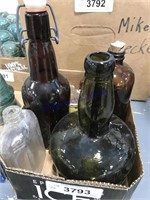 Assorted bottles