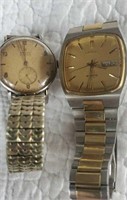 Rolex Bucherer's & Seiko Men's Wrist Watch,