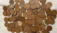 Wheat Pennies, 120 in this lot