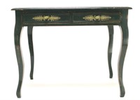 French(?) Green Marble Top Desk