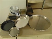 Lot of Misc. Cake and Loaf Pans