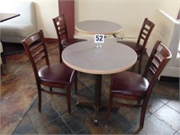 Round Table and 2 Chairs (PRICE x 2)