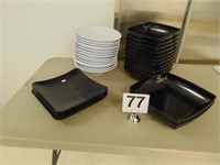 Lot of Service Bowls and Trays
