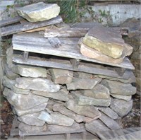 pallet of Pennsylvania field stone
