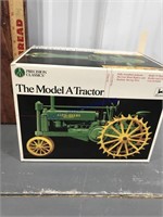 Precision model A tractor on steel wheels