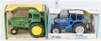 (2) pieces; John Deere Sound-Idea tractor,